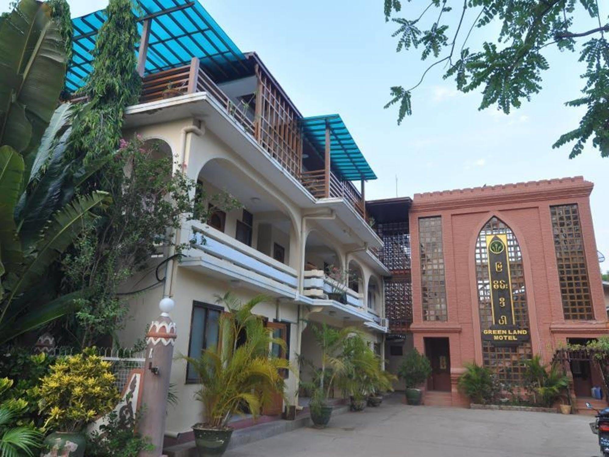 Green Land Motel Bagan Exterior foto