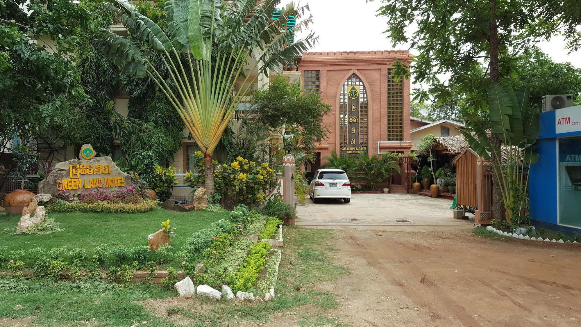 Green Land Motel Bagan Exterior foto