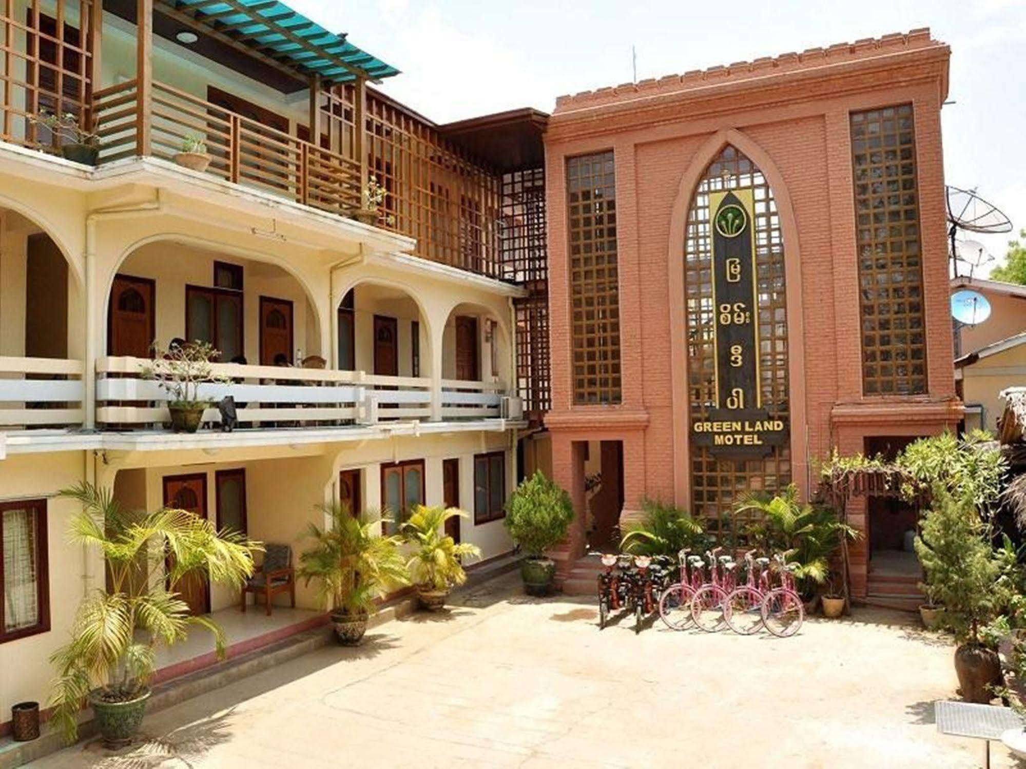 Green Land Motel Bagan Exterior foto
