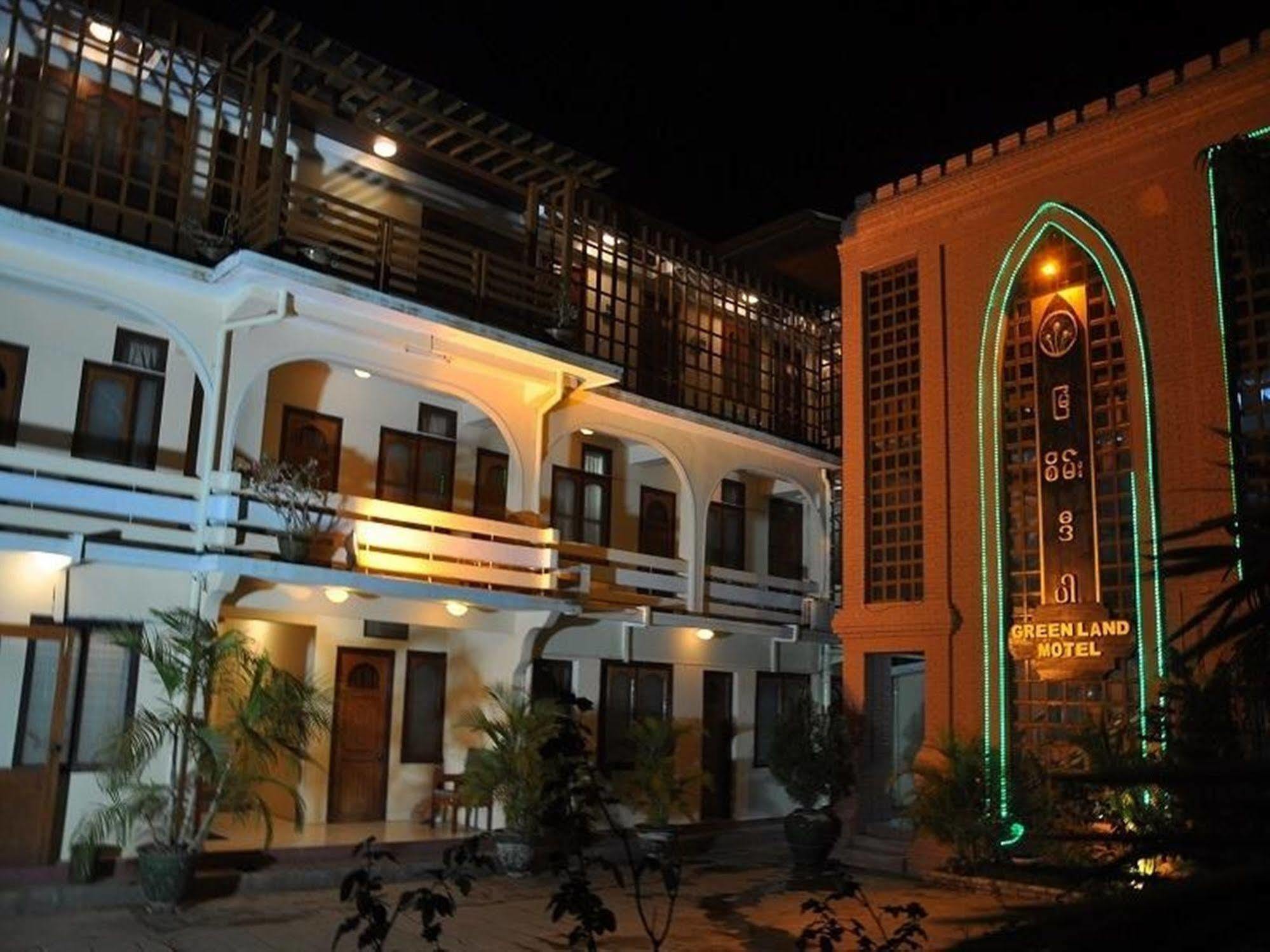 Green Land Motel Bagan Exterior foto